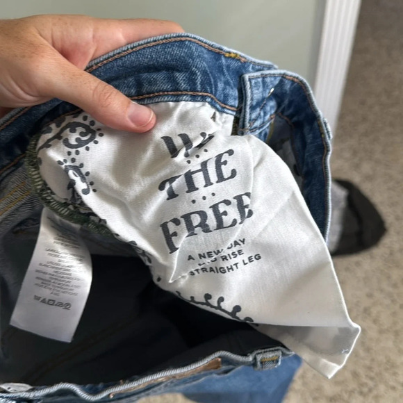 We The Free A New Day Mid Rise Straight Leg Jeans - Picture 9 of 9